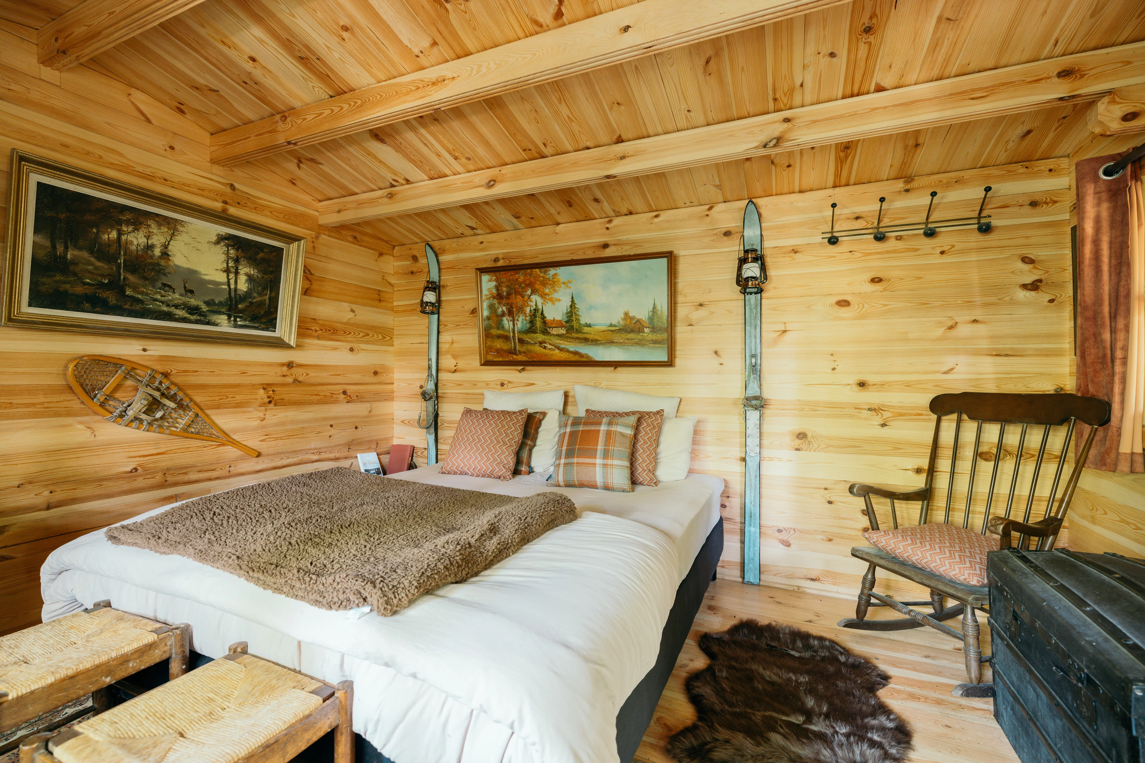 Chambre cabane du trappeur — Lyon Country House